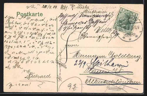 AK Geithain, Markt, Rathaus