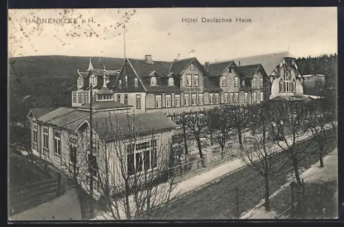 AK Hahnenklee i. H., Hotel Deutsches Haus