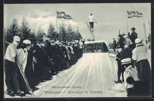 AK Braunlage im Oberharz, Wintersport, Meisterschafts-Sprung