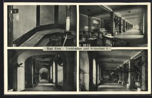 AK Bad Ems, Trinkhallen und Kränchen