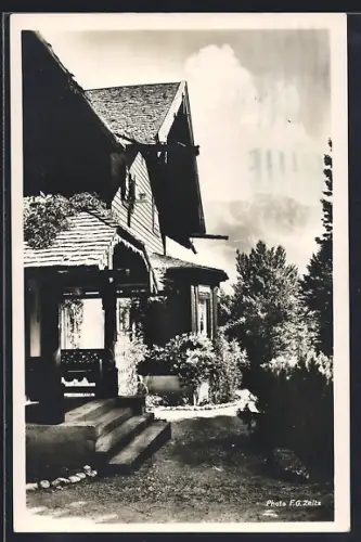 AK Berchtesgaden-Schönau, Hotel Buchenhaus