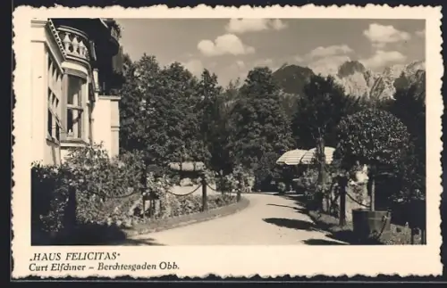 AK Berchtesgaden /Obb., Hotel Felicitas, Inh. Curt Elschner