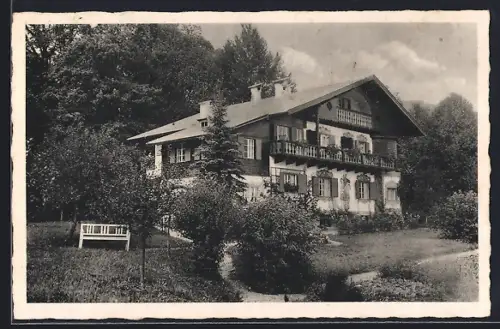 AK Berchtesgaden-Schönau, Hotel Georgihäusl