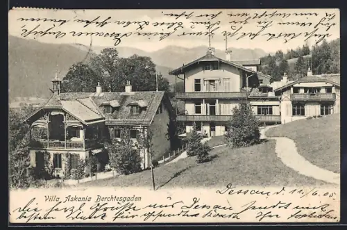 AK Berchtesgaden, Hotel und Villa Askania