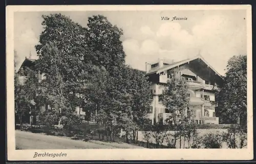 AK Berchtesgaden, Hotel und Villa Ascania
