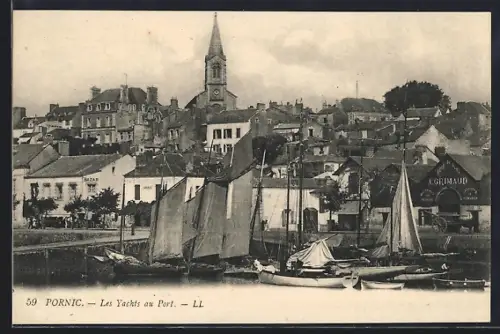 AK Pornic, Les Yachts au Port
