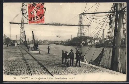 AK Nantes, Les Quais et le Pont Transbordeur