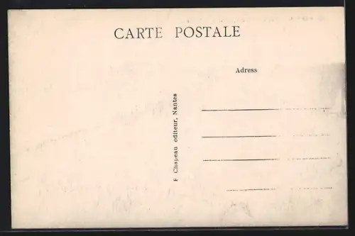 AK Nantes, Vue sur l`Erdre, prise à la Tortière