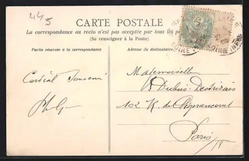 AK Saint-Nazaire, Vue générale de l`entrée du port