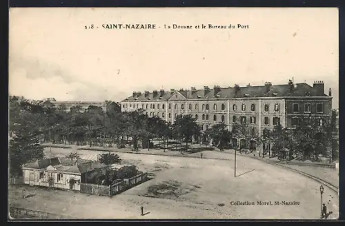 AK Saint-Nazaire, La Douane et le Bureau du Port