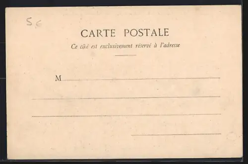 AK Saint-Michel-Chef-Chef, La Route de la Source avec chariot et boeufs traversant le chemin rural