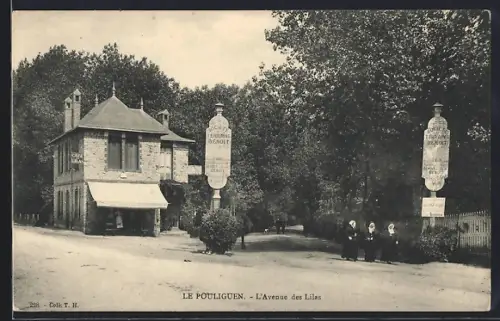 AK Le Pouliguen, L`Avenue des Lilas