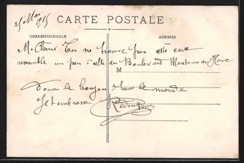 AK Nantes, Vue générale du Port