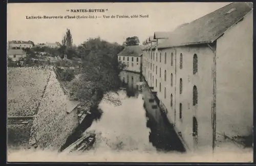 AK Issé /Loire-Inf., Laiterie-Beurrerie, vue de l`usine, côté Nord