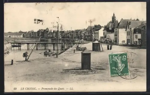 AK Le Croisic, Promenade des Quais
