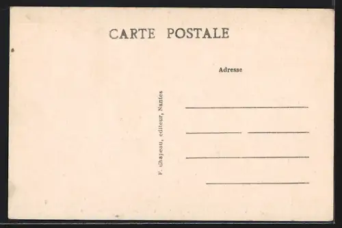 AK Batz-sur-Mer /Loire-Inf., La Plage, prise de la Jetée