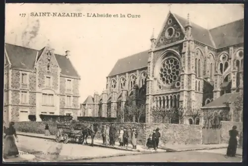 AK Saint-Nazaire, L`Abside et la Cure
