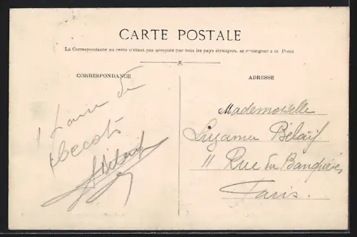 AK Le Pouliguen /L.I., Château et vue sur la côte