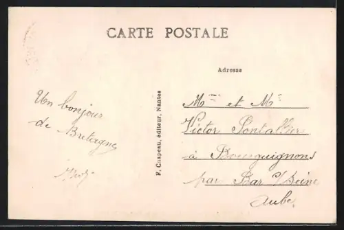 AK Oudon /Loire-Inf., La Tour et le Pont sur le Hâvre