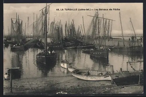 AK La Turballe /Loire-Inf., Les Bateaux de Pêche