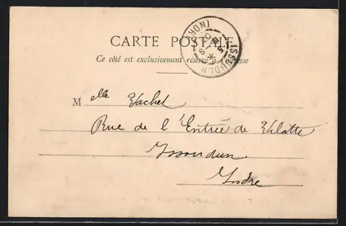 AK Pornichet, Plage Sainte-Marguerite vue depuis Saint-Nazaire