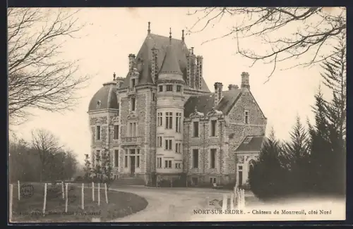 AK Nort-sur-Erdre, Château de Mouneuil, côté Nord