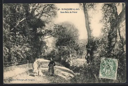 AK Saint-Nazaire /L.-Inf., Sous Bois de Porcé