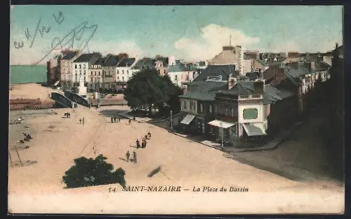 AK Saint-Nazaire, La Place du Bassin