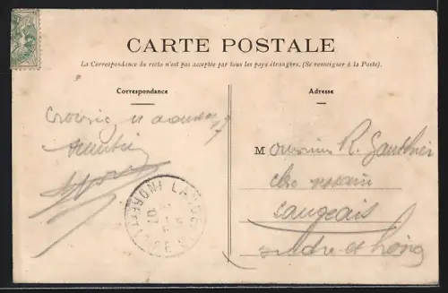 AK Le Bourg-de-Batz /L.-Inf., Rochers de la Baie du Grand-Mathieu