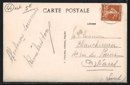 AK Pornichet /Loire-Inf., La Plage vers la Pointe