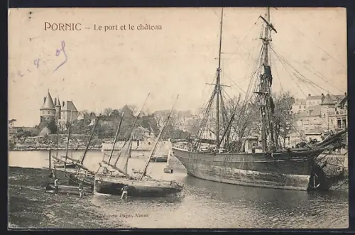 AK Pornic, Le port et le château