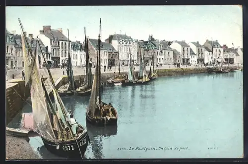 AK Le Pouliguen, Un coin du port