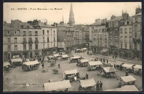 AK Nantes, Place Bretagne, Le Marché