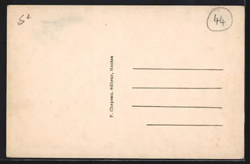 AK Le Croisic /Loire-Inf., Le Port vers la Poissonnerie