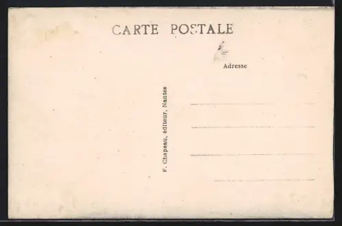 AK Le Croisic /Loire-Inf., Le Port vers la Poissonnerie