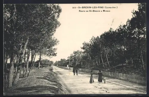 AK St-Brevin-les-Pins /Loire-Inf., Route de St-Brevin à Mindin