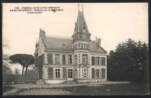 AK Saint-Colombin, Château de la Bréhinnière, Côté Ouest