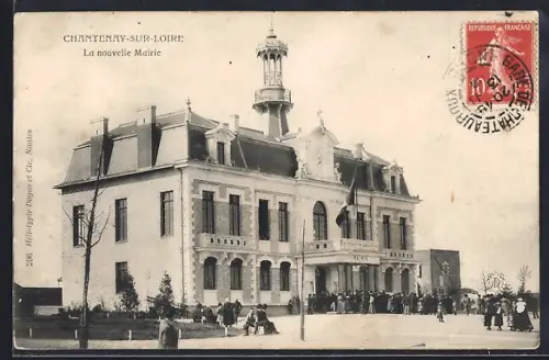 AK Chitenay-sur-Loire, La nouvelle Mairie