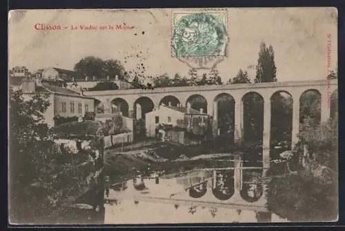 AK Clisson, Le Viaduc sur la Moine
