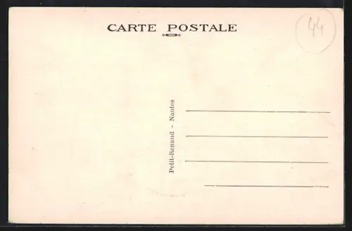 AK Nantes, Cour d`entrée et Parloirs de la Communauté de Jésus-Christ, Bon Pasteur et de Marie Immaculée