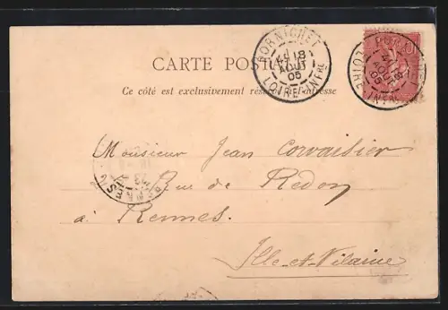 AK Pornichet /Loire-Inférieure, Chalet Hornoy avec jardin et architecture élégante