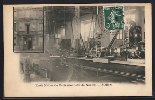 AK Nantes, École Nationale Professionnelle de Nantes, Ateliers
