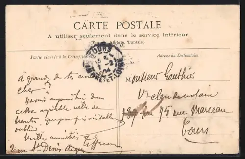 AK Nantes, La Fosse, la Promenade plantée devant l`Embarcadère des Abeilles