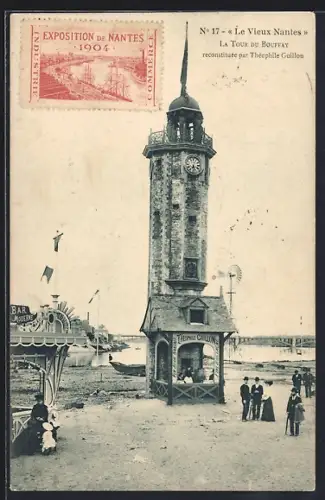 AK Nantes, La Tour de Bouffay reconstituée par Théophile Guillon