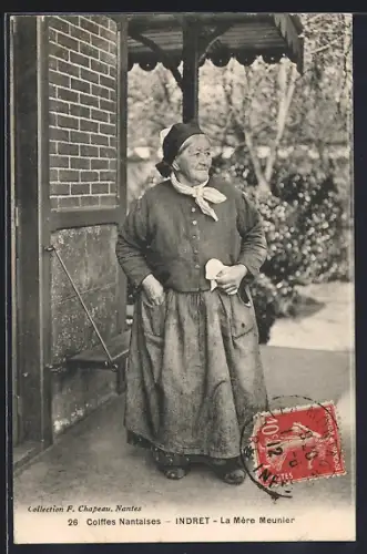 AK Indret, Coiffes Nantaises, La Mère Meunier