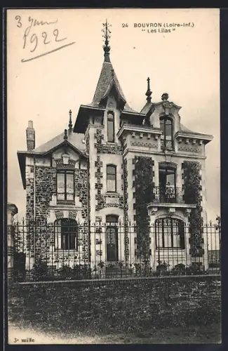 AK Bouvron /Loire-Inf., Les lilas