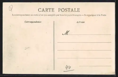 AK Nantes, Cavalcade Historique du 31 Juillet 1910, Le Char de la Ville de Lorient