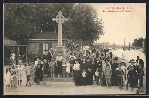 AK Le Pouliguen /I.-L., Le Calvaire de la Promenade