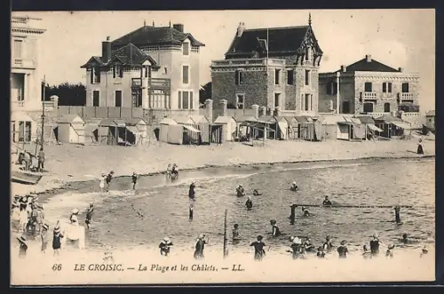 AK Le Croisic, La Plage et les Chalets