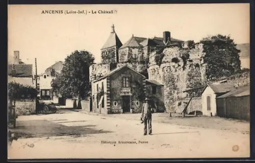 AK Ancenis /Loire-Inf., Le Château